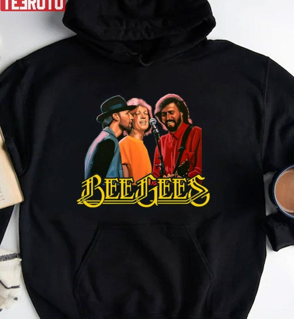 Bee Gees Singing Disco Ball Unisex T-Shirt