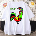 Rooster Symbols Rugby Logo Unisex T-Shirt