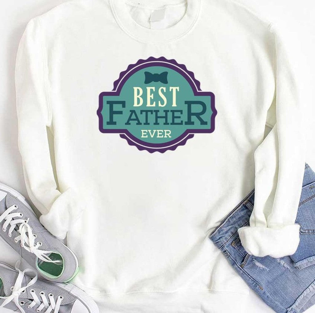Best Father Ever Vintage Unisex Hoodie
