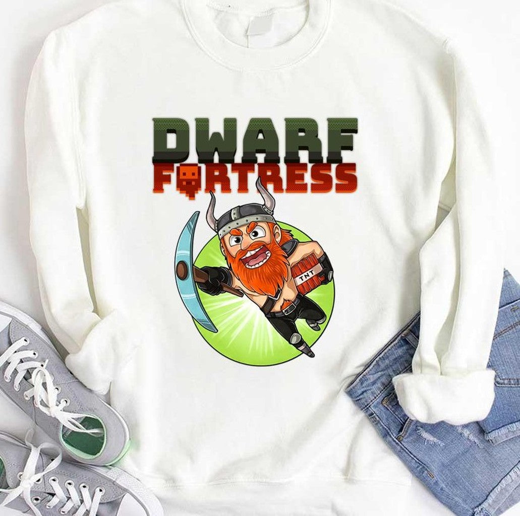 Bay 12 Games Dwarf Fortress Unisex Hoodie