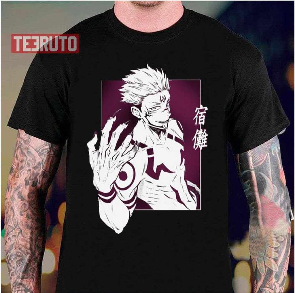 Ryomen Sukuna Jujutsu Kaisen Pop Art Unisex T-Shirt