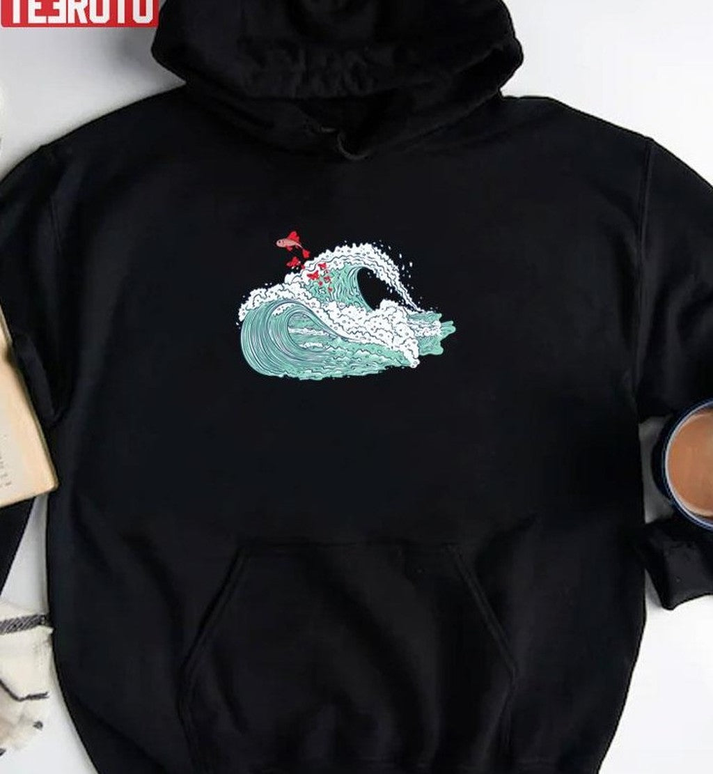 Ponyo Waves Unisex T-Shirt