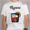 Negroni Cocktail Recipe Unisex T-Shirt
