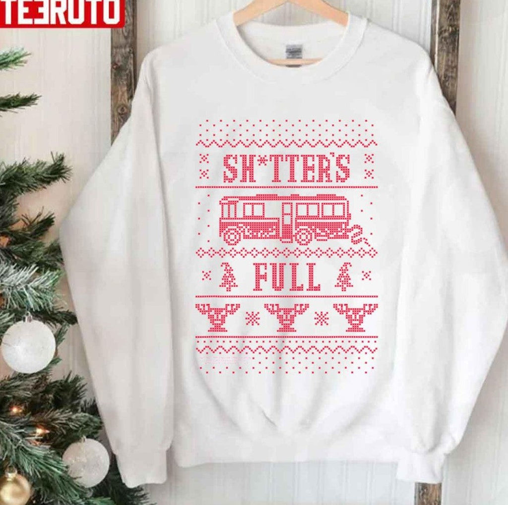 Shxtter's Full Rv National Lampoon's Christmas Vacation Ugly Christmas Unisex Sweatshirt
