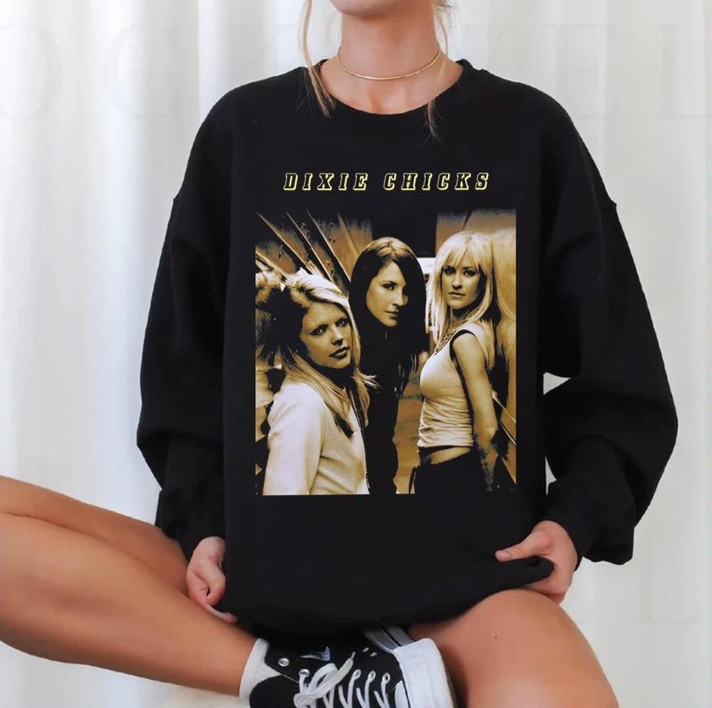 Shadow Black Es Dixie Chicks Unisex Sweatshirt