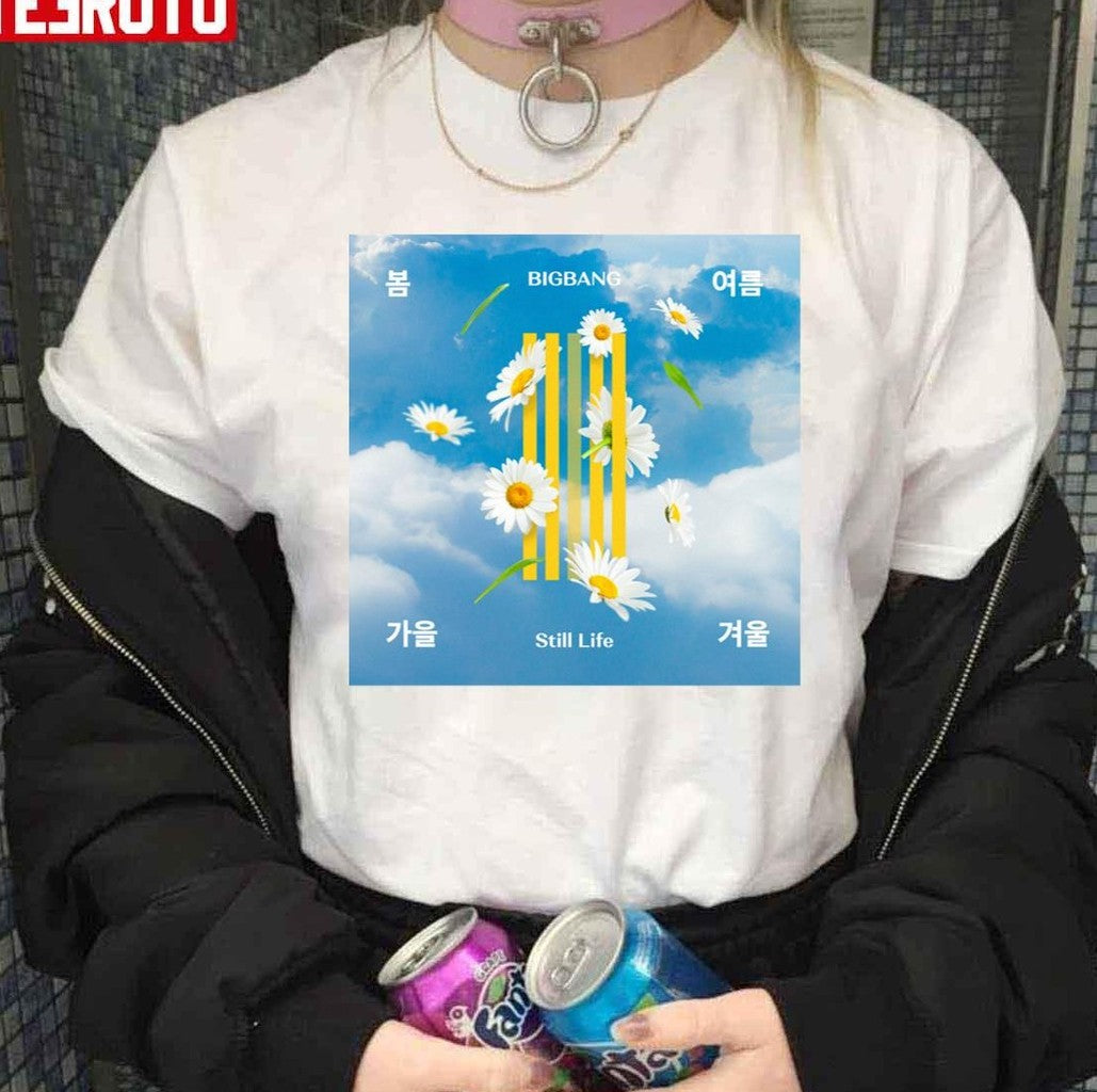New Album Still Life Bigbang KPOP Band Unisex T-Shirt