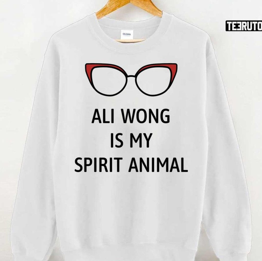 She Is My Spirit Animal Ali Wong Glasses Unisex T-Shirt