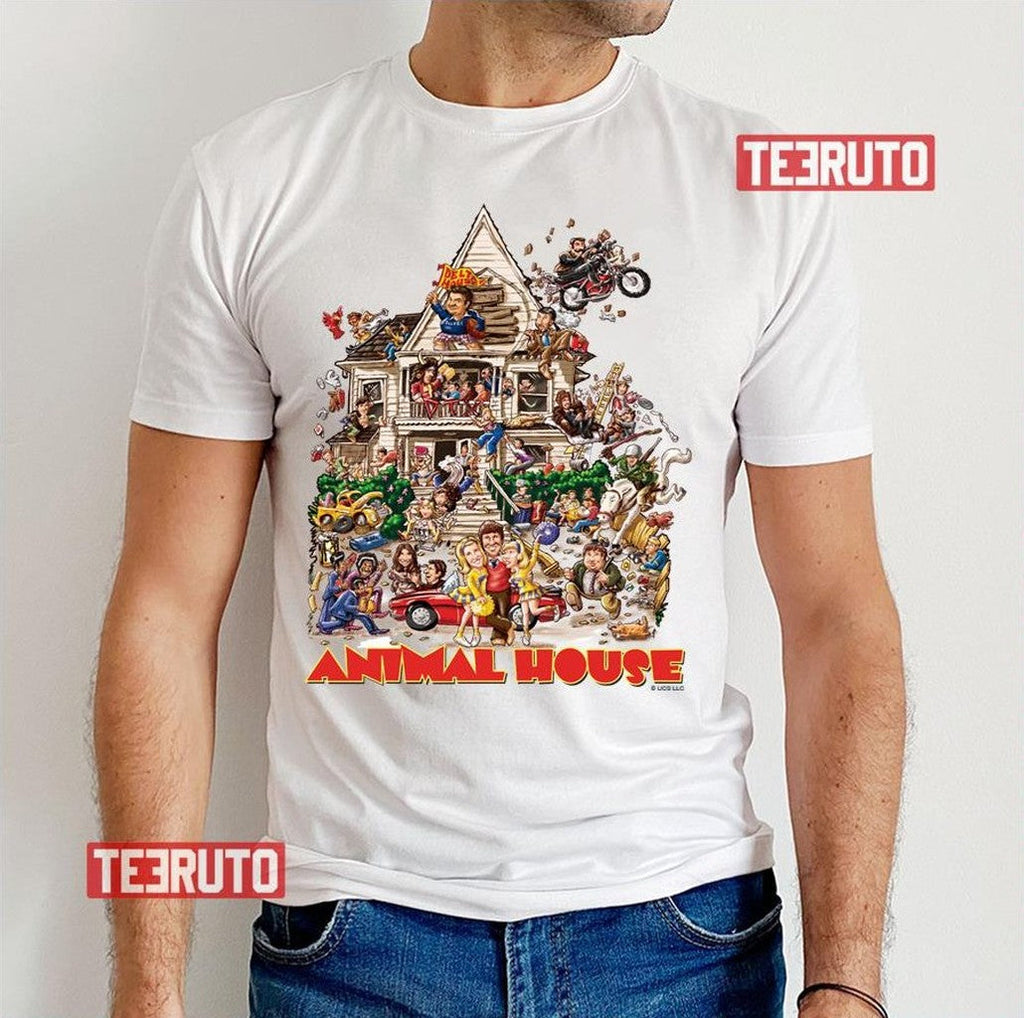 Animal House Delta House Drawing Unisex T-Shirt