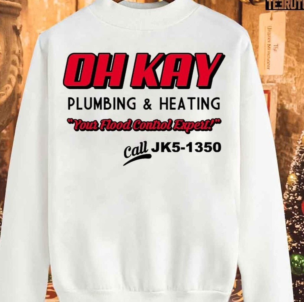 Plumbing &amp; Heating Christmas Movie Unisex Sweatshirt