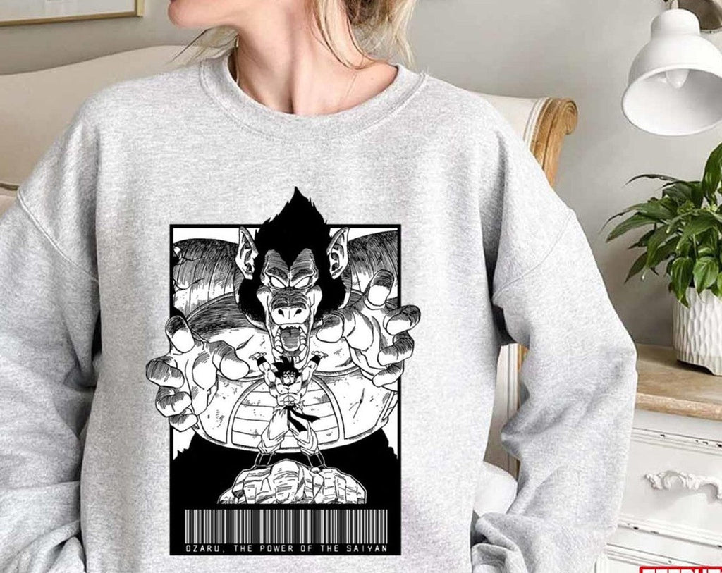 Ozaru The Power Of The Saiyan Code Unisex Sweatshirt