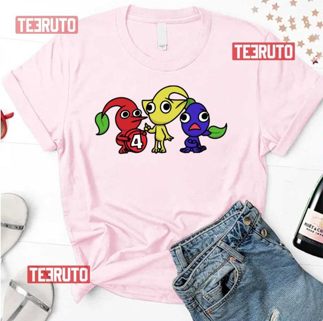 Sily Design Pikmin Parody Unisex T-Shirt