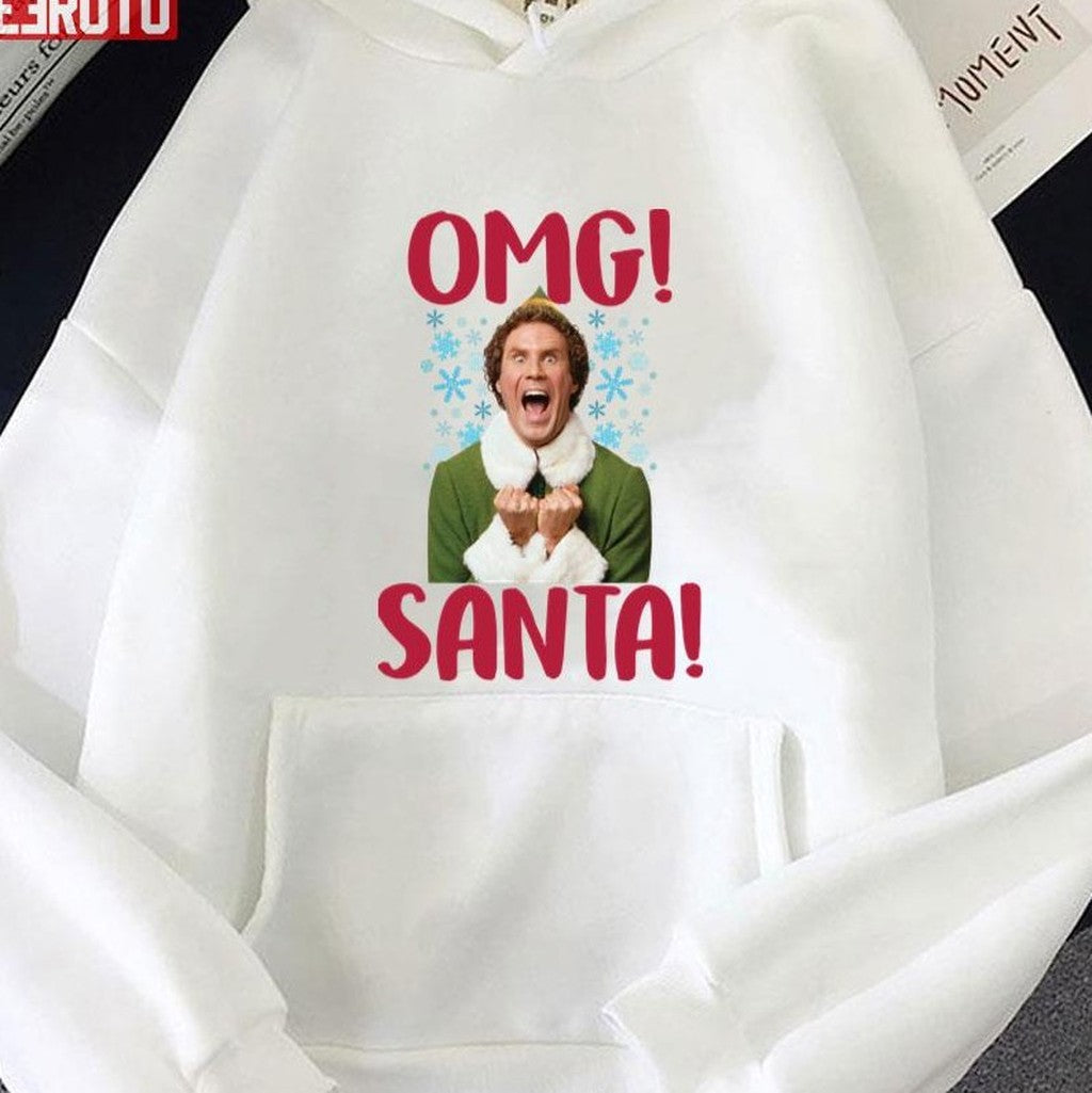 Omg Santa ELF Christmas Unisex Sweatshirt