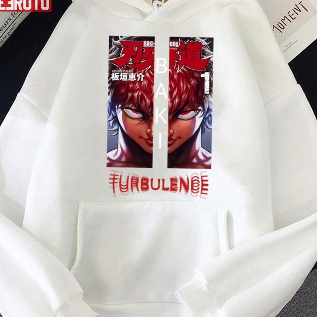 Baki Two Side Baki The Grappler Unisex Sweatshirt