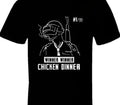 Pubg Game Winner Chicken Dinner Log Unisex T-Shirt
