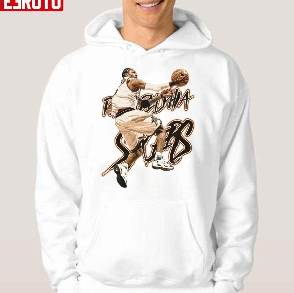 The 1 Point Allen Iverson Basketball Signature Unisex T-Shirt