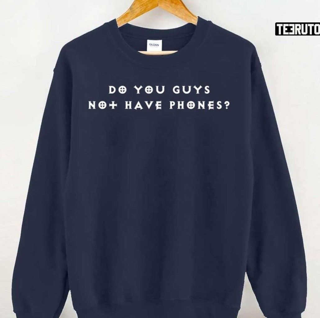 Phones Quote Diablo Immortal Unisex T-Shirt