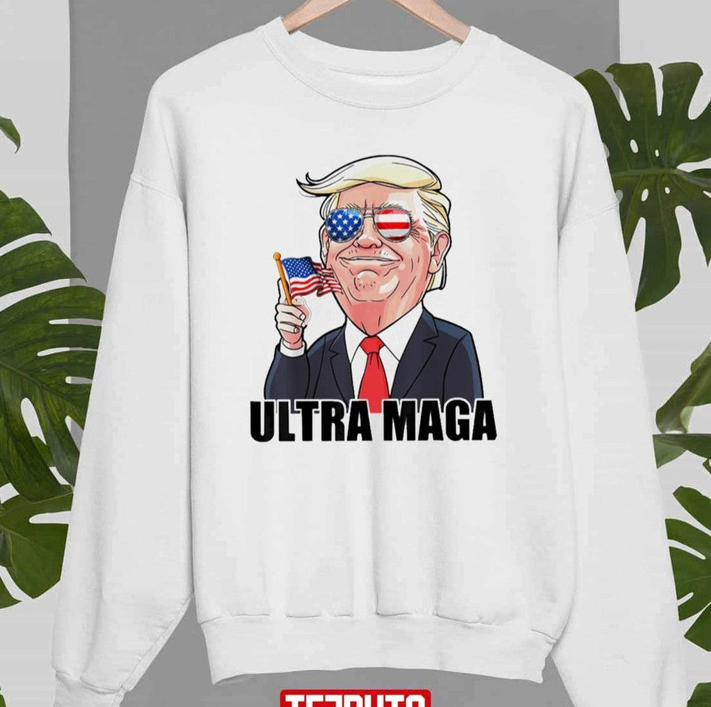 The Great Maga King Trump Supporter Ultra Maga Proud Unisex Sweatshirt