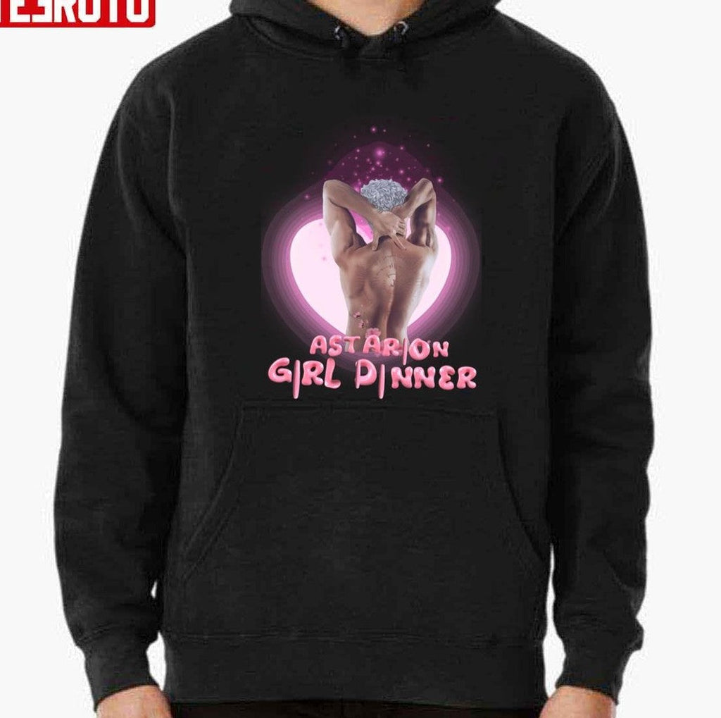 Baldur's Gate Game Astarion Girl Dinner Unisex T-Shirt