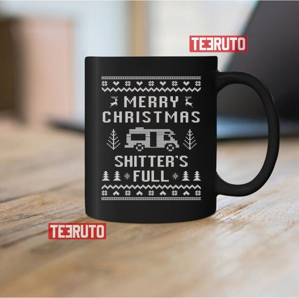 Shitters Full Art Christmas Unisex Sweatshirt
