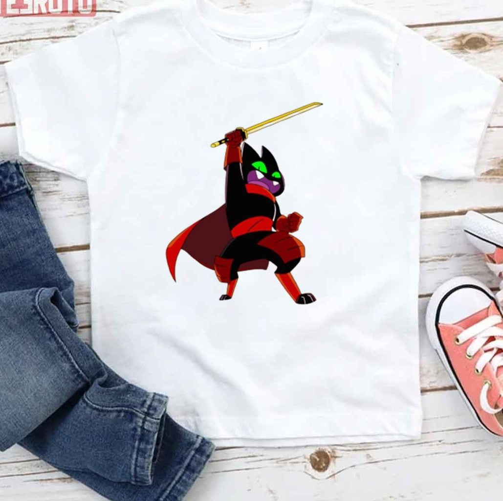 Black Cat Mao Mao Heroes Of Pure Heart Unisex T-Shirt