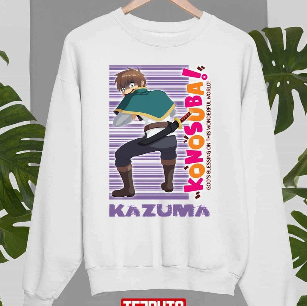 Satou Kazuma The Billionare Adventurer Konosuba Unisex T-shirt
