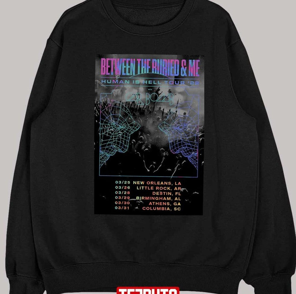 Between The Buried And Me Human Hell Tour Unisex T-Shirt
