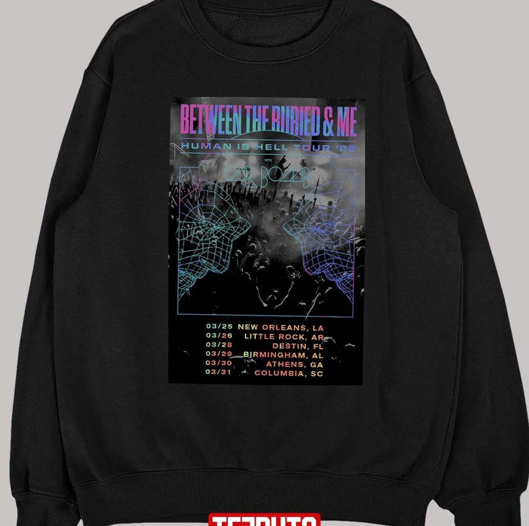 Between The Buried And Me Human Hell Tour Unisex T-Shirt