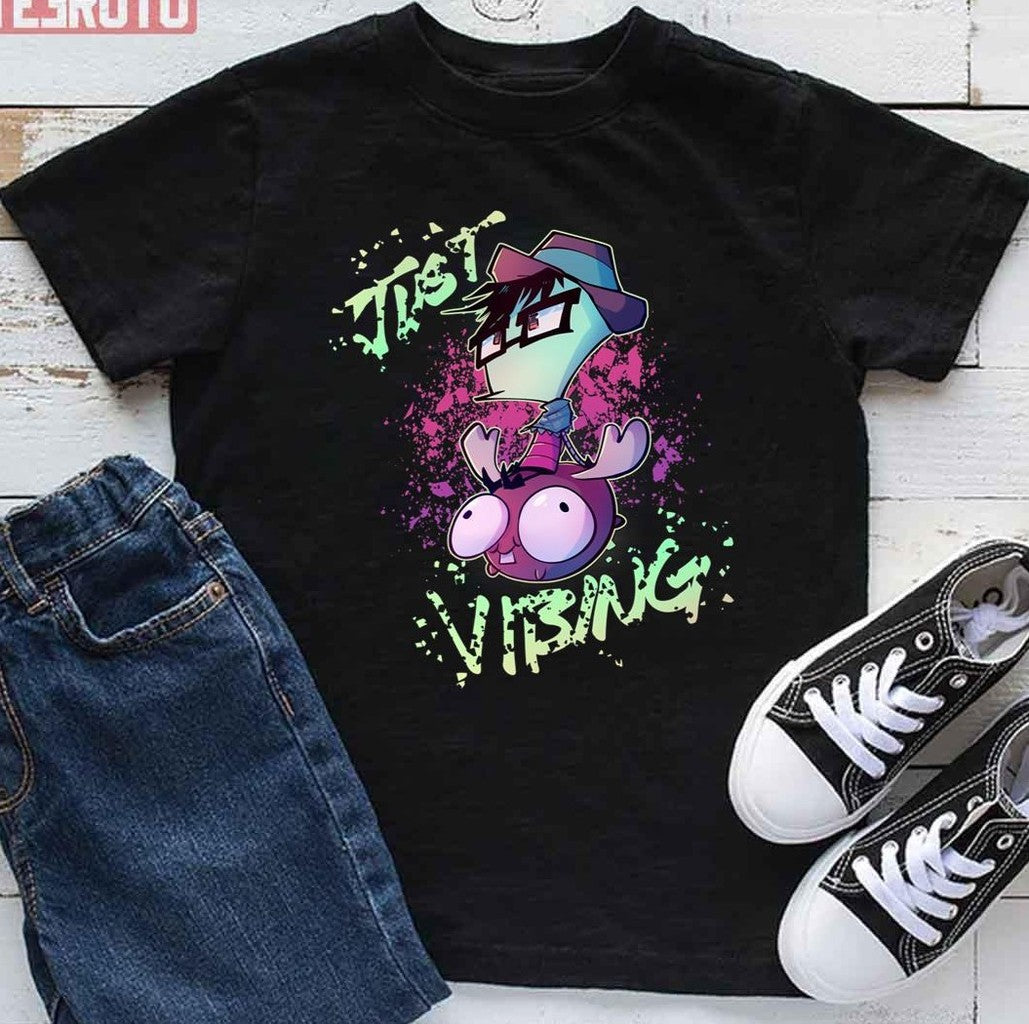 Shminvader Shmim Invader Zim Animation Unisex T-Shirt