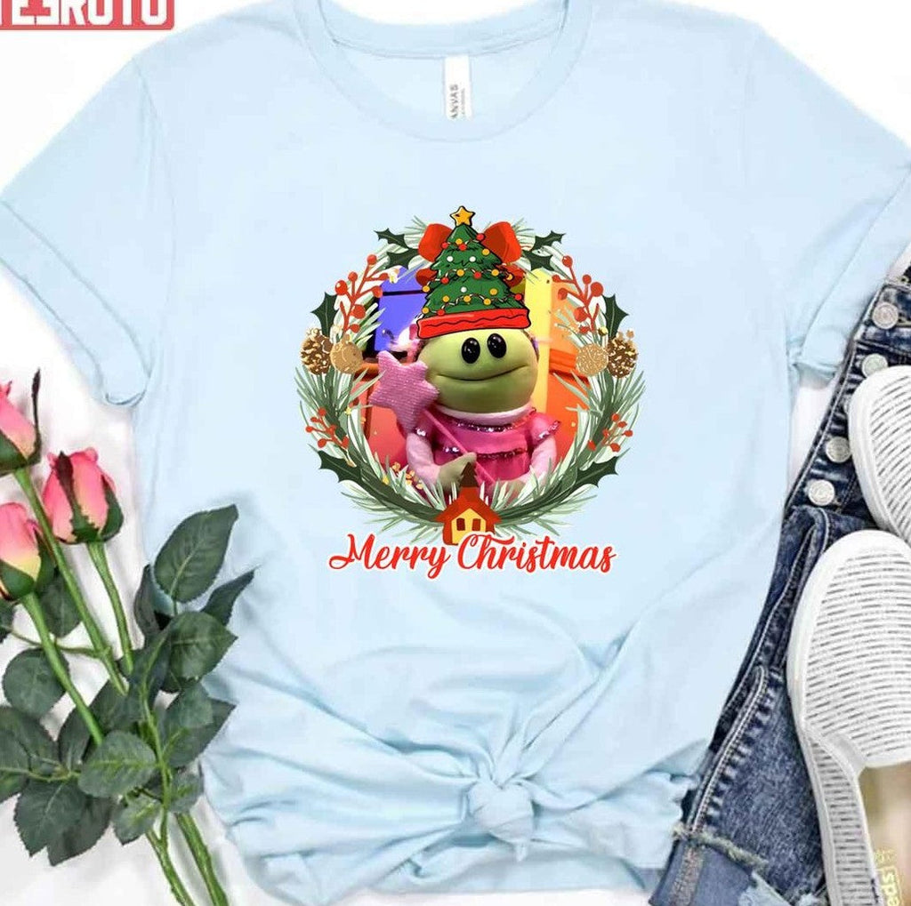Nanalan Festive Joy Who's That Wonderful Girl Whimsical Christmas Tee Unisex T-Shirt