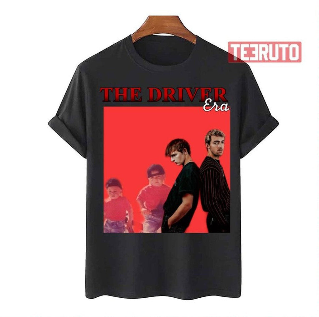 The Driver Era Red Collage Band Unisex T-Shirt