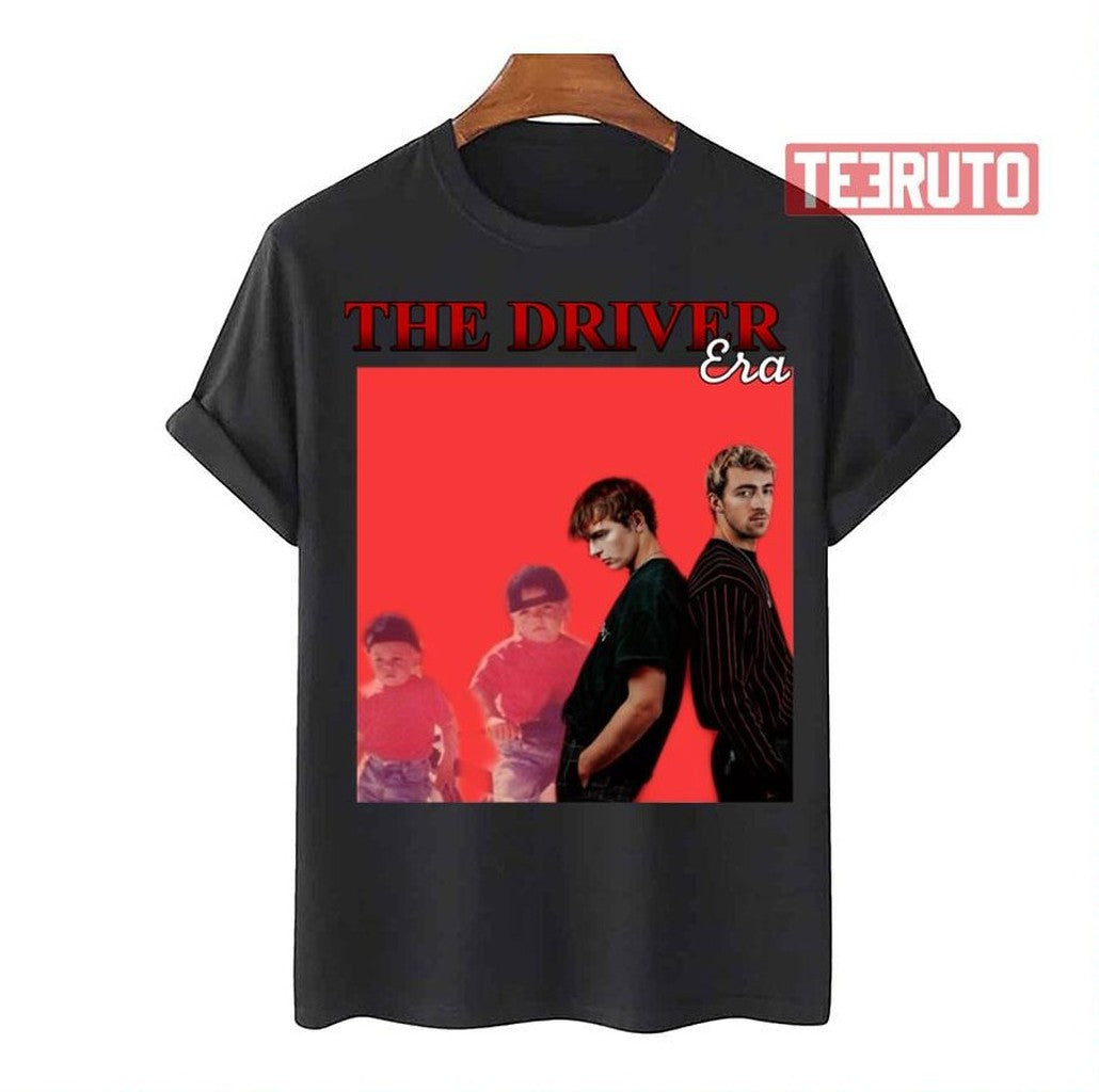The Driver Era Red Collage Band Unisex T-Shirt