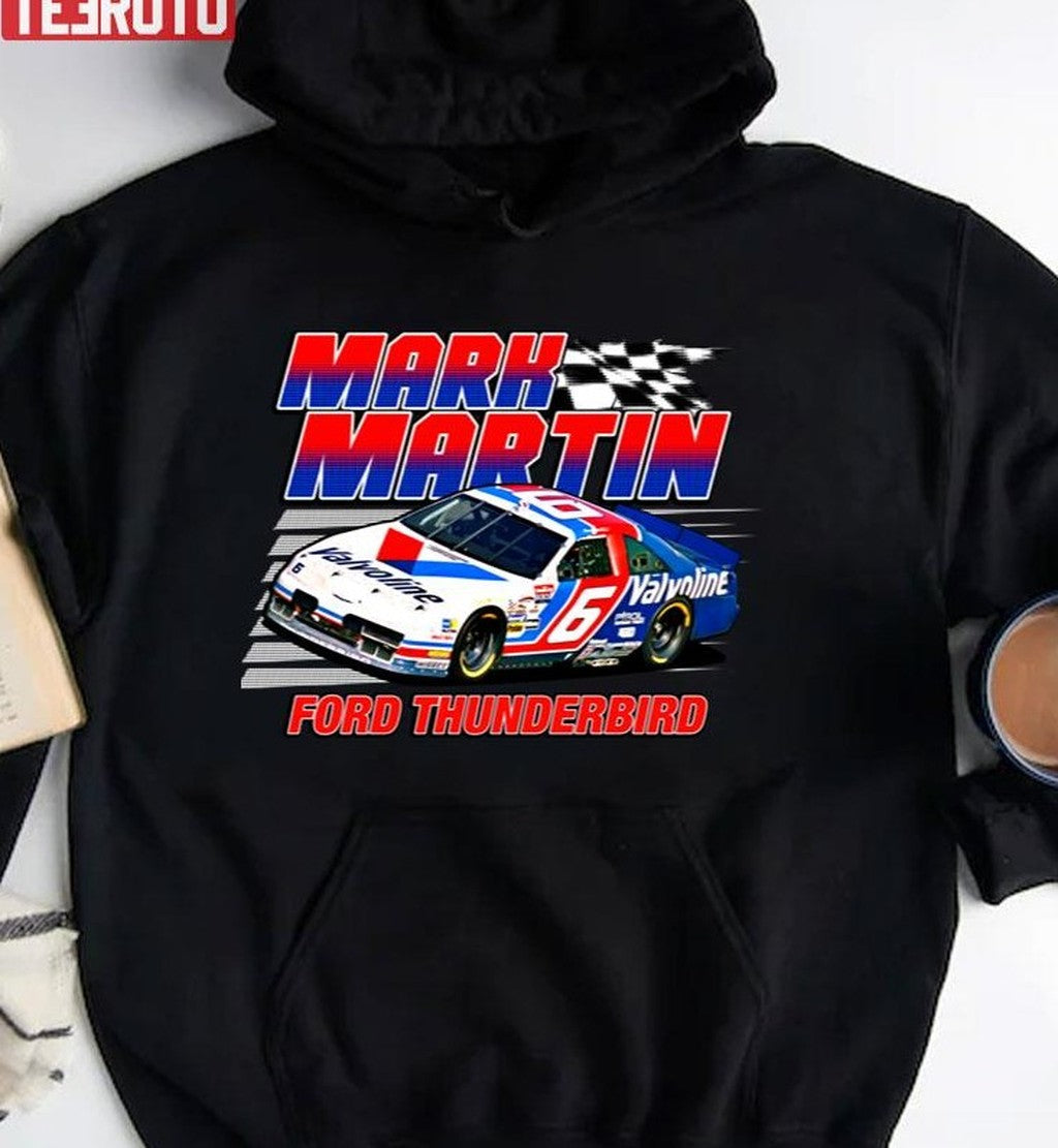 Number 6 Nascar Driver 90s Style Mark Martin Unisex Sweatshirt