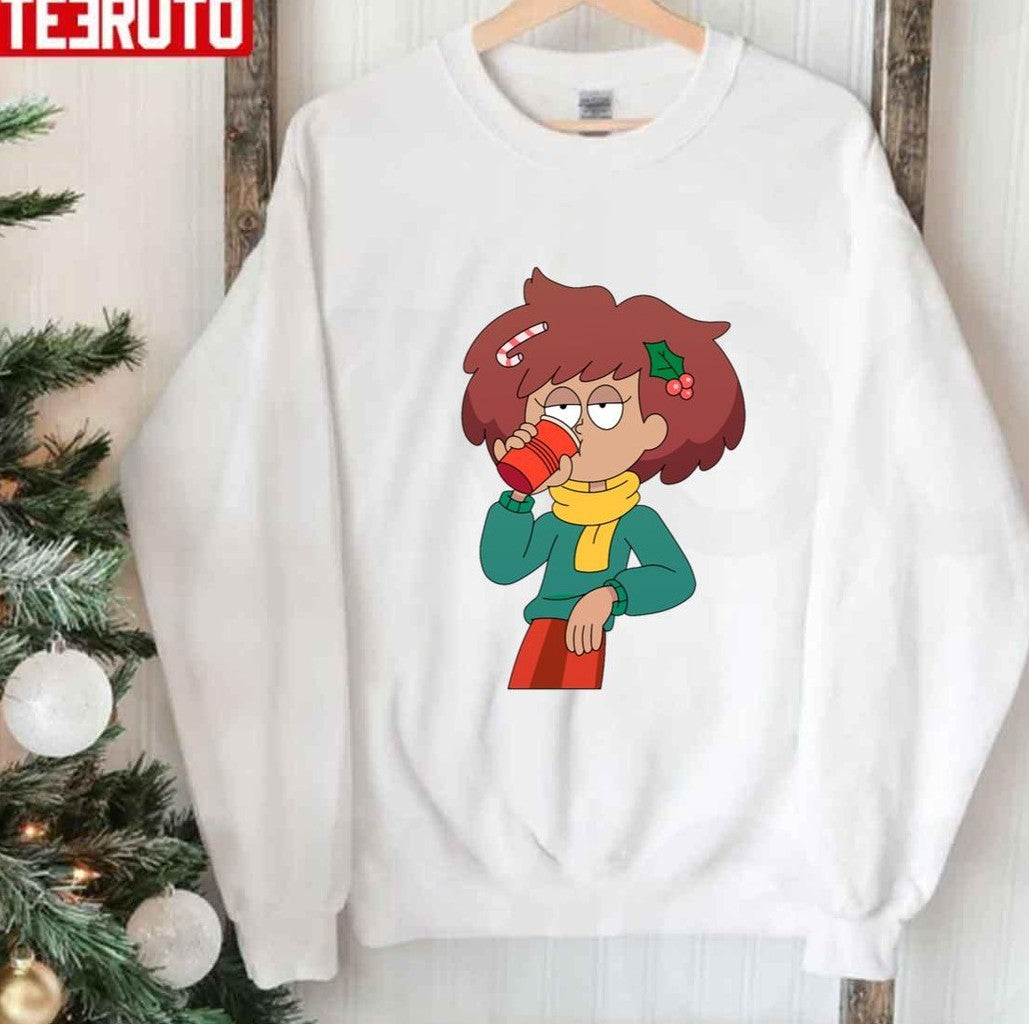Anne Boonchuy Amphibia Christmas Unisex Sweatshirt