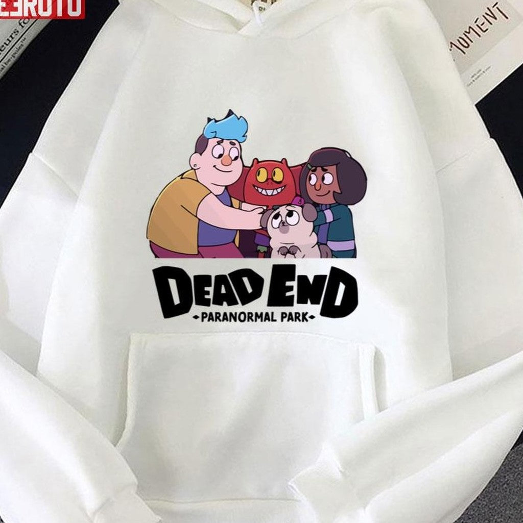 Pugsley Norma Barney Dead End Paranormal Park Art Unisex Hoodie