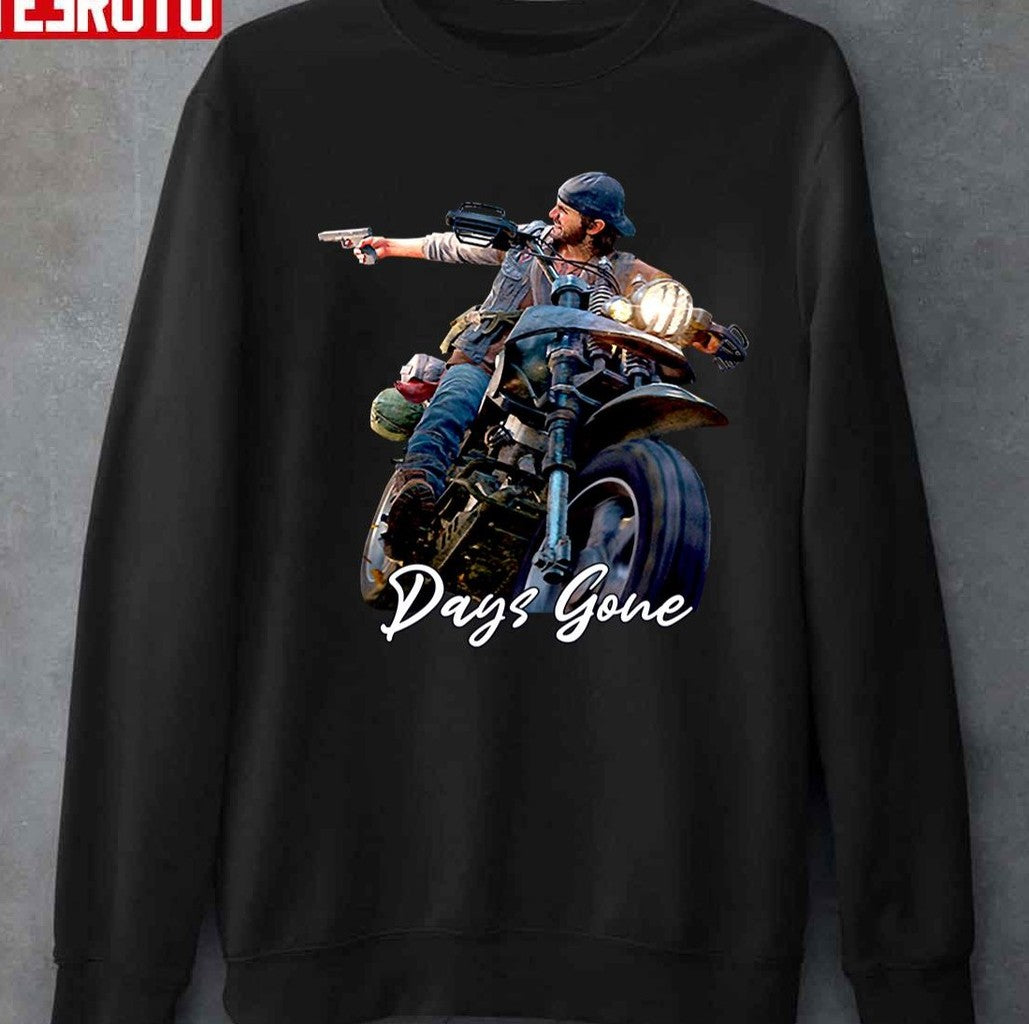 Motobike Days Gone Game Limited Series Design Unisex T-Shirt