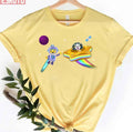 Robot Space Adventure Movie Charlie's Colorforms City Unisex T-Shirt