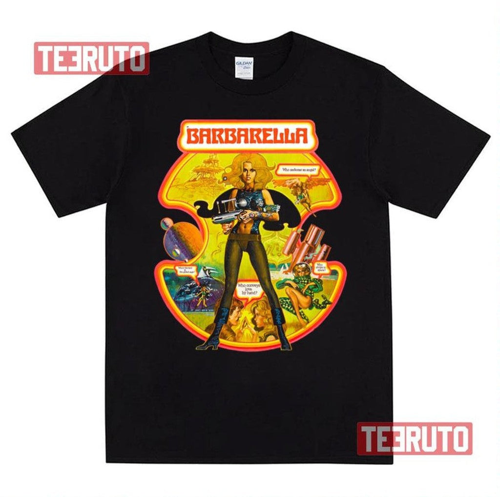 Barbarella Science Fiction Cult Jane Fonda Unisex T-Shirt