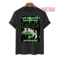 Programmer Cat Beep Boop Coding Green Unisex T-Shirt