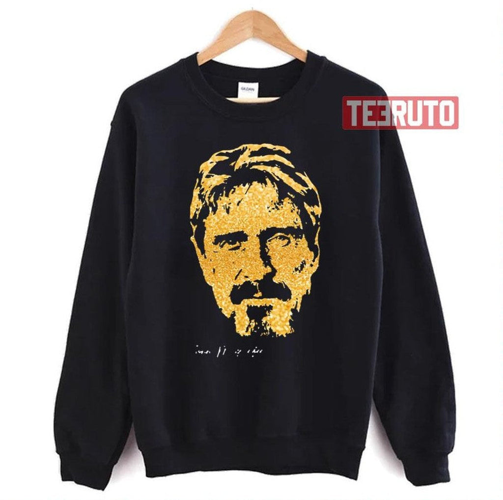 Portrait The Legend John Mcafee Unisex T-Shirt