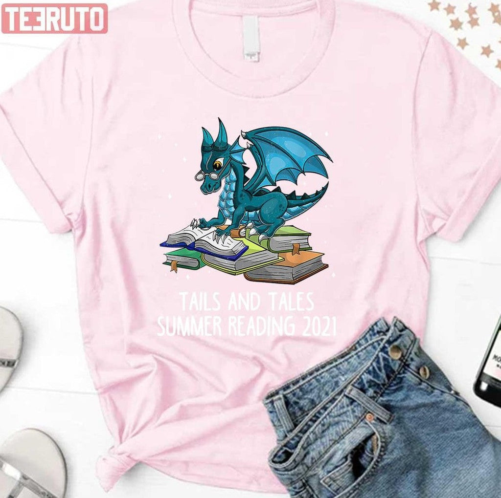 Summer Reading 2021 Tails Tales Funny Unisex Sweatshirt