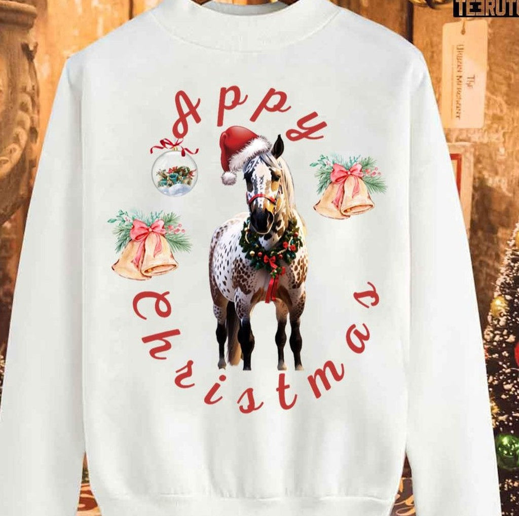 Appaloosa Christmas Animated Sweatshirt