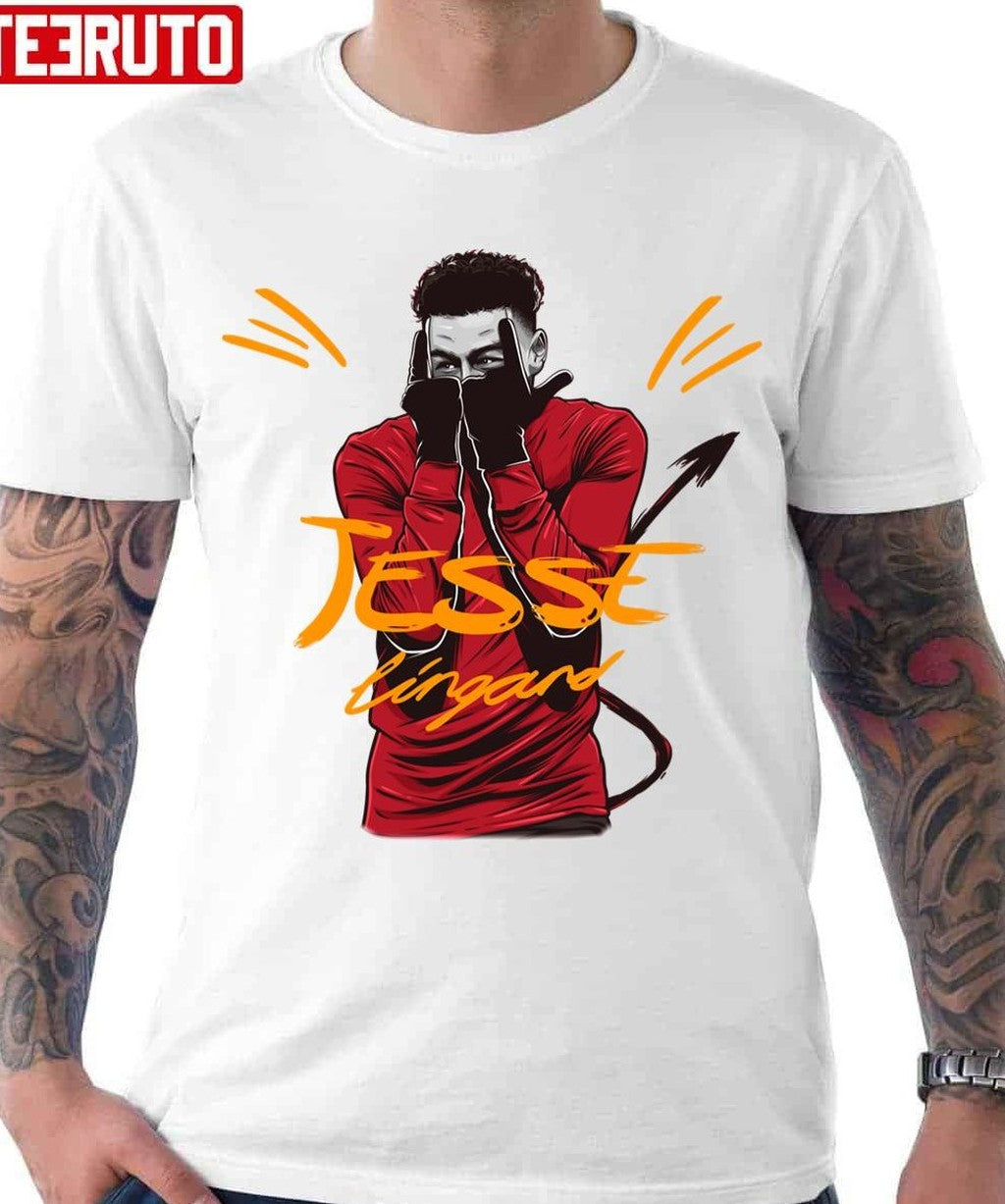 Art Drawing Jesse Lingard Soccer Unisex Hoodie