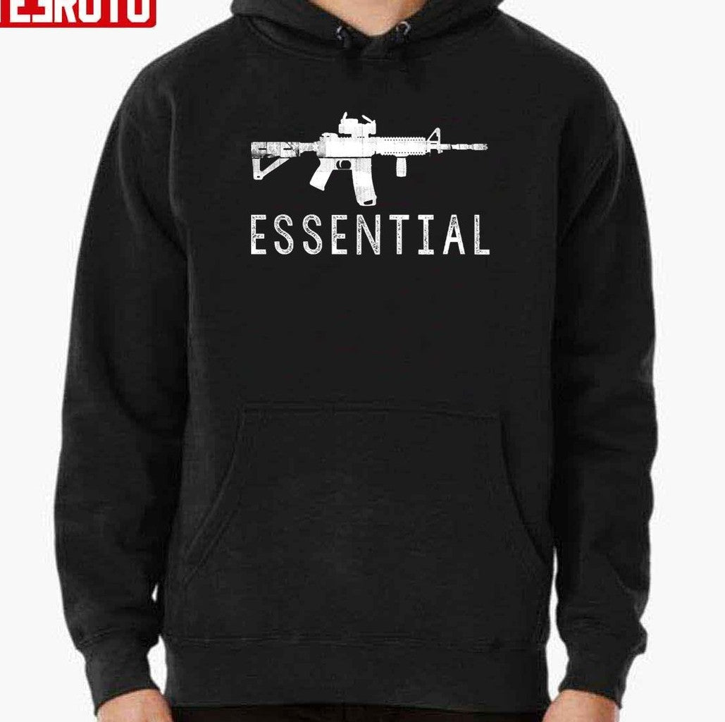 Ar15 White Distressed American Flag Unisex Sweatshirt