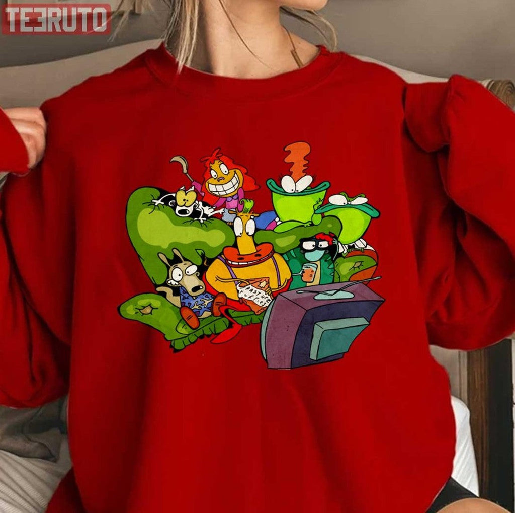 Rocko's Sofa Rocko's Modern Life Unisex Sweatshirt
