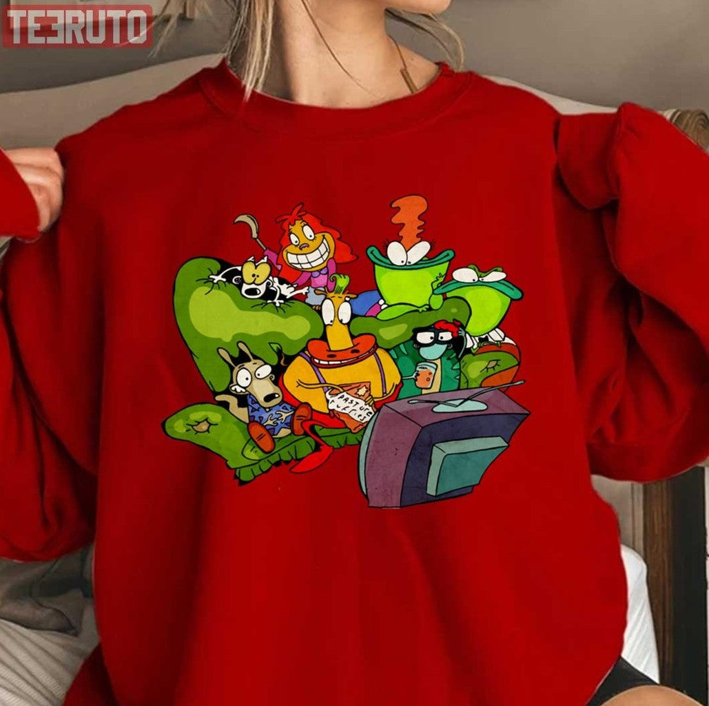 Rocko's Sofa Rocko's Modern Life Unisex Sweatshirt