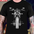 Motorcycle Graphic Design Unisex T-Shirt