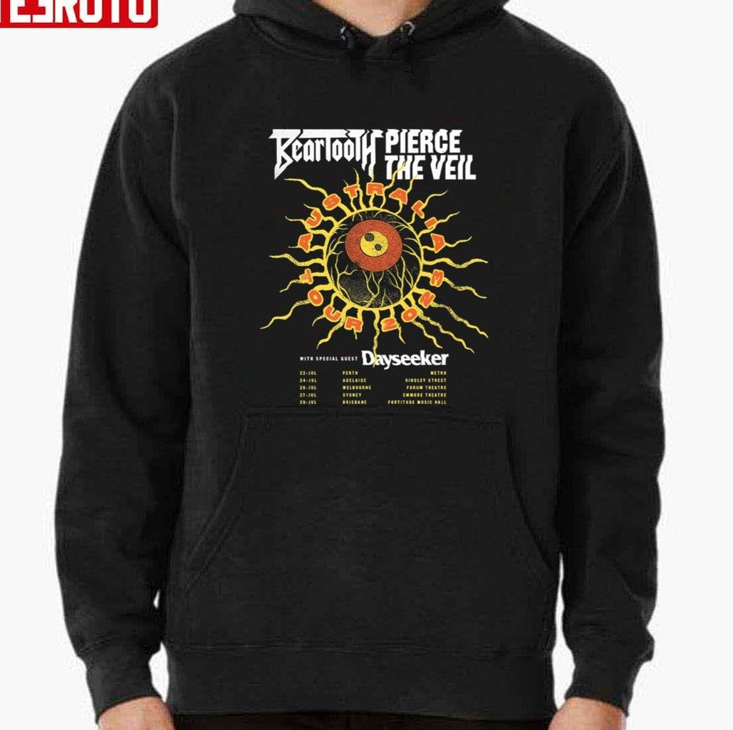 Beartooth X Pierce The Veil Australia Tour 2023 Unisex T-Shirt