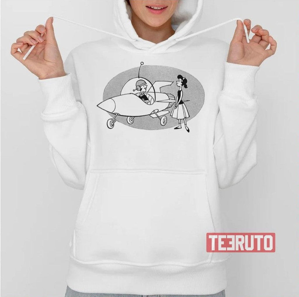 Space Travel For Gals Vintage Ad Unisex T-Shirt