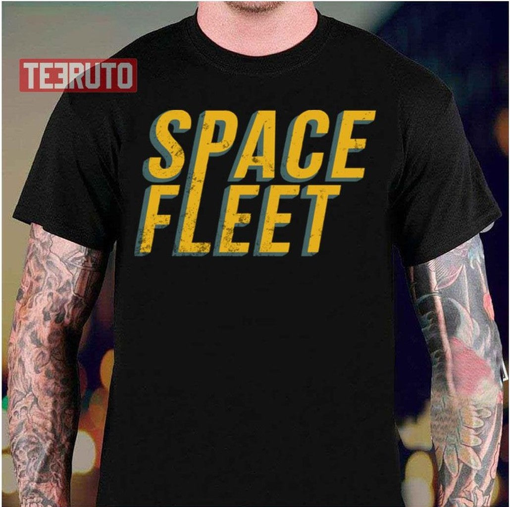 Space Fleet Retro Black Mirror Season 4 Uss Callister Unisex T-Shirt