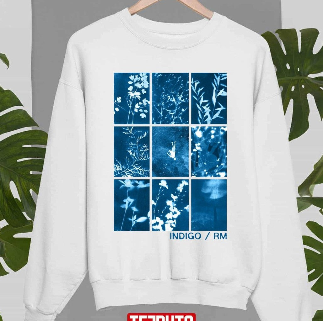 Beautiful Indigo Rm BTS Namjoon 1st Solo Album Unisex Sweatshirt